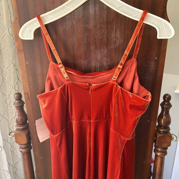 Birdy Grey Ash Dress
Velvet Burnt Orange - Picture 5 of 12